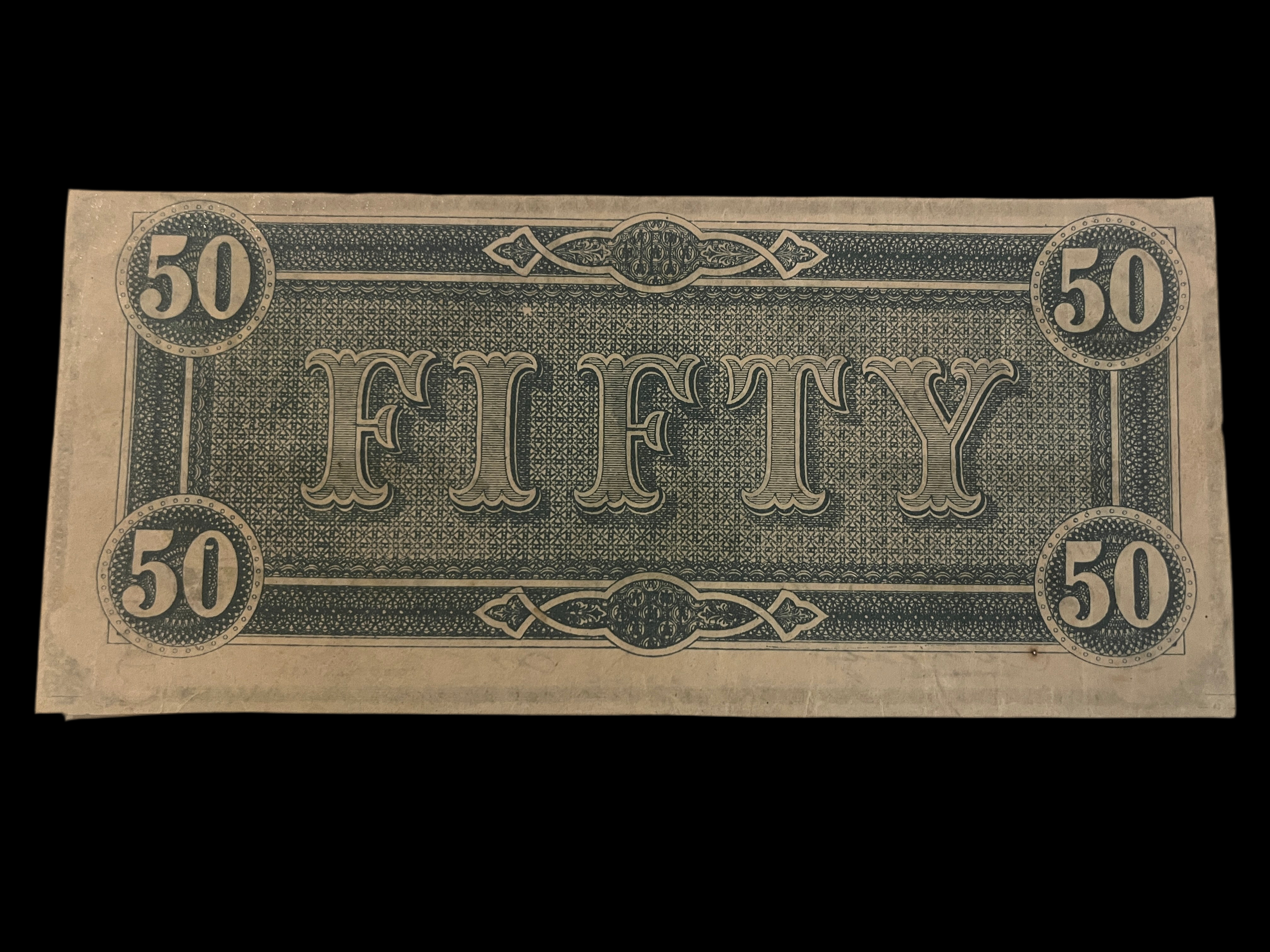 1864 CSA $50 T-66 MS+