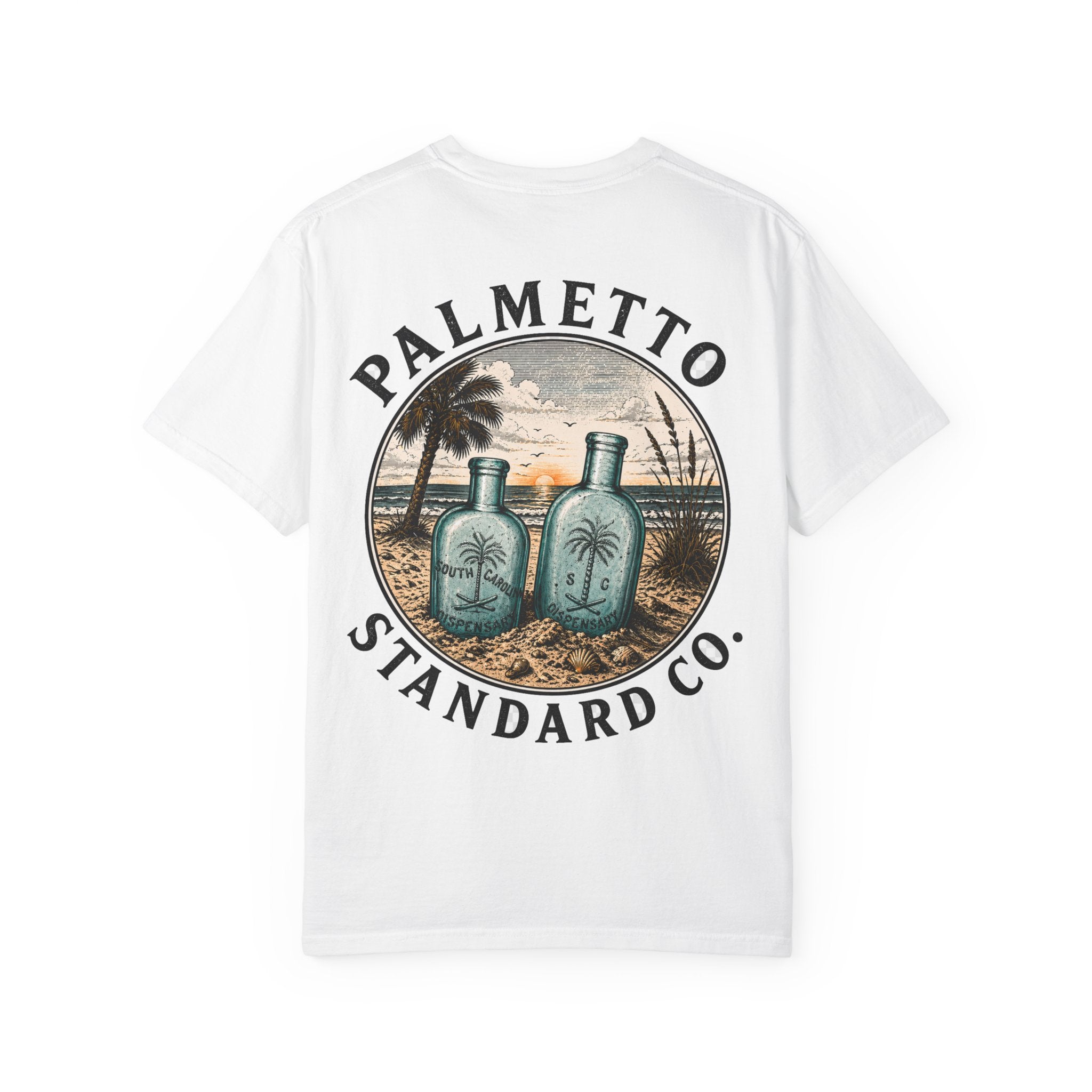 S.C. Dispensary Bottle Tee Comfort Colors