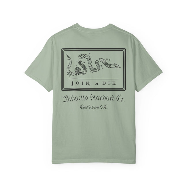 Join or Die Snake Graphic T-Shirt