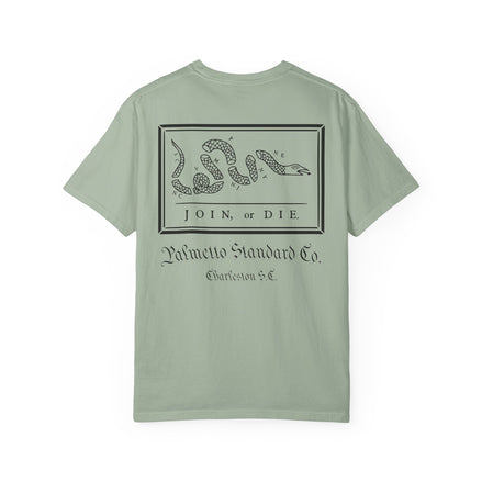 Join or Die Snake Graphic T-Shirt