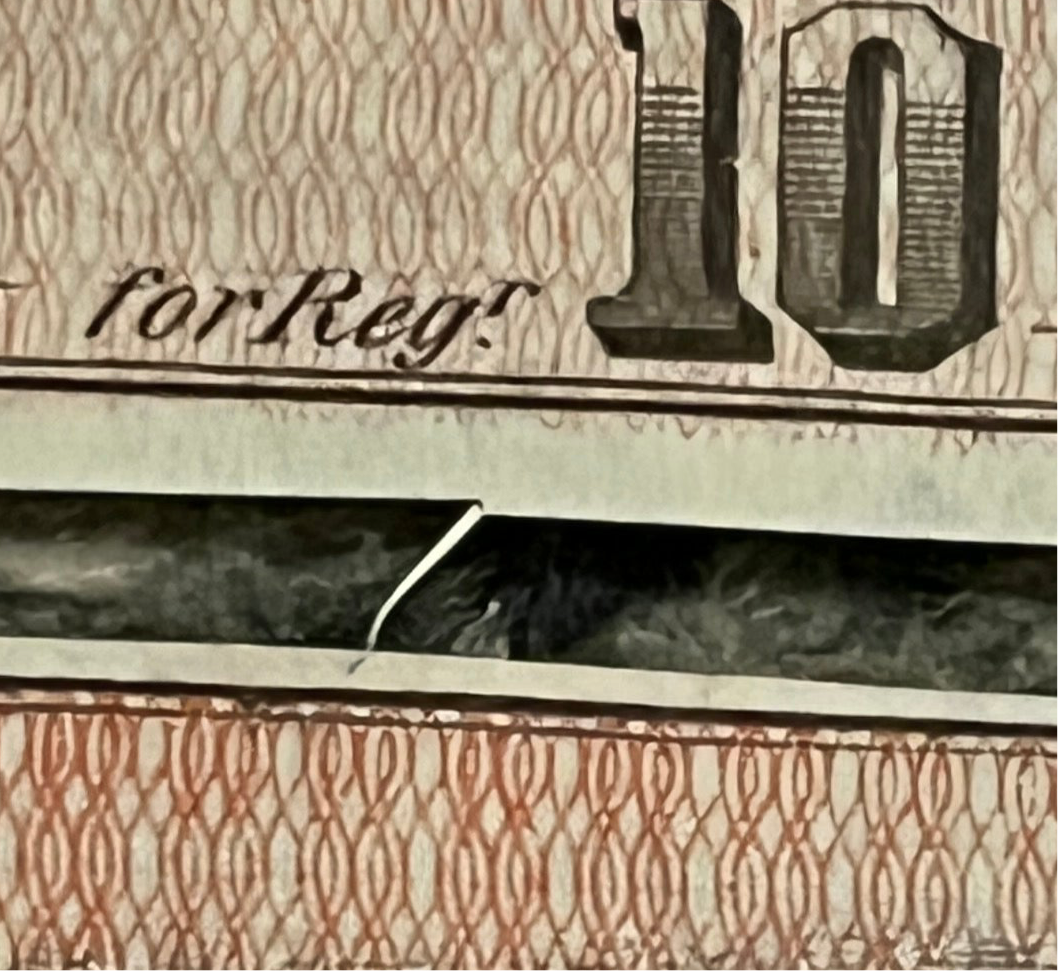 5 Consecutive CSA 10$ 1864 T-68 Notes Gem Mint UNC Ungraded