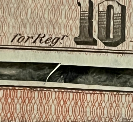 5 Consecutive CSA 10$ 1864 T-68 Notes Gem Mint UNC Ungraded