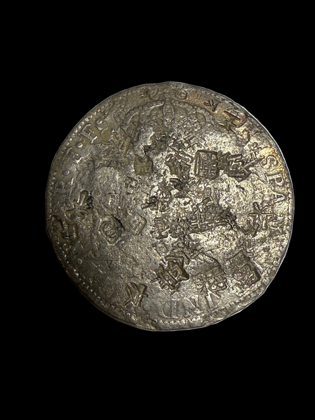 1779 Spanish 8 Reale Chopmarked by Qing Era Chinese Merchants