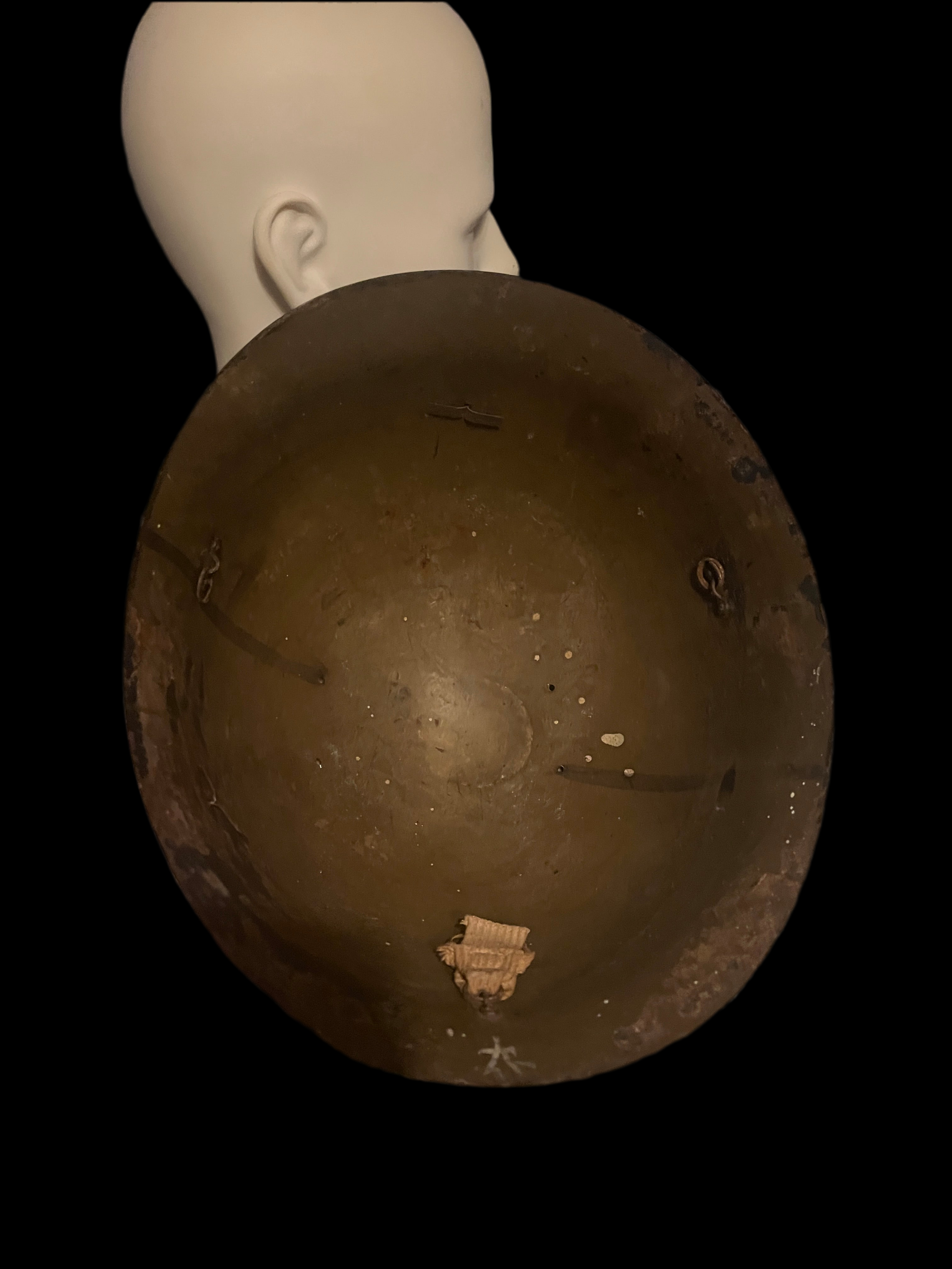 WWII ORIGINAL IJA Imperial Japanese Type 90 Helmet W/ Imperial Star