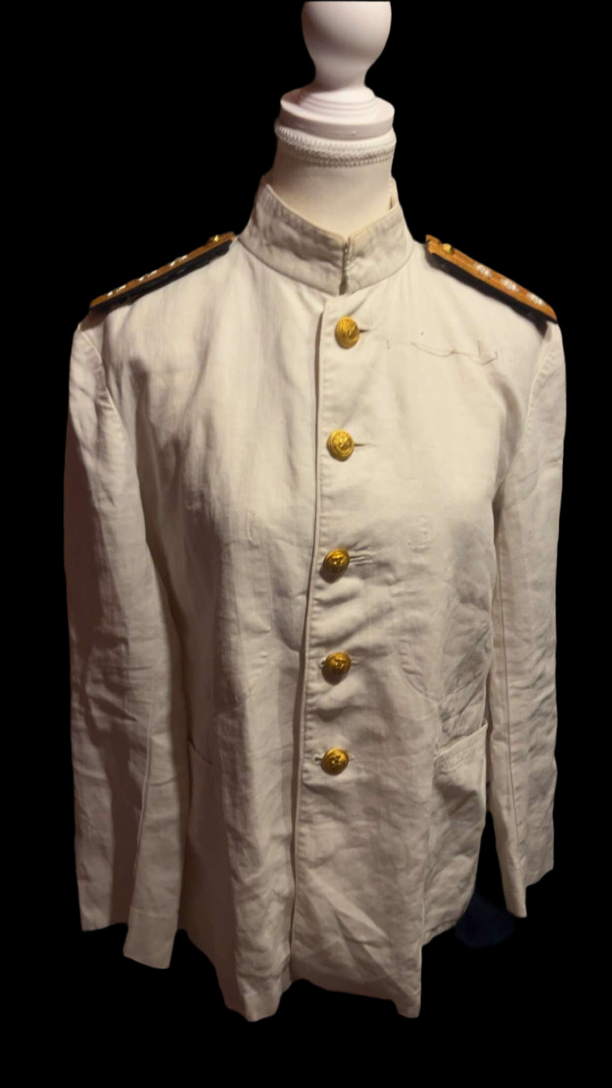 WW2 Named to Mr. Otsuka Atsushi IJN Dress White Tunic