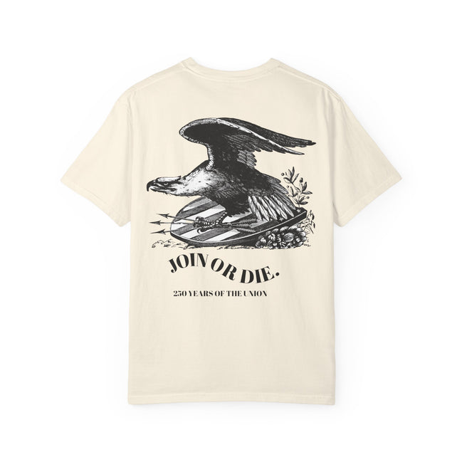 Join or Die. USA 250 Eagle Tee