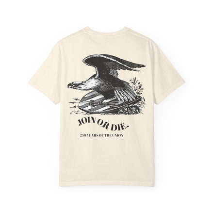 Join or Die. USA 250 Eagle Tee