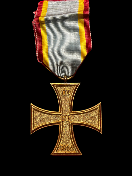 WW1 German Empire, {Grand Duchy Of Mecklenburg - Schwerin} War Merit Cross