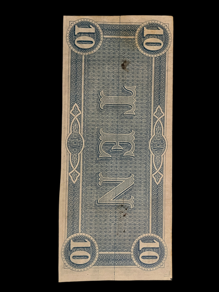 5 Consecutive CSA 10$ 1864 T-68 Notes Gem Mint UNC Ungraded