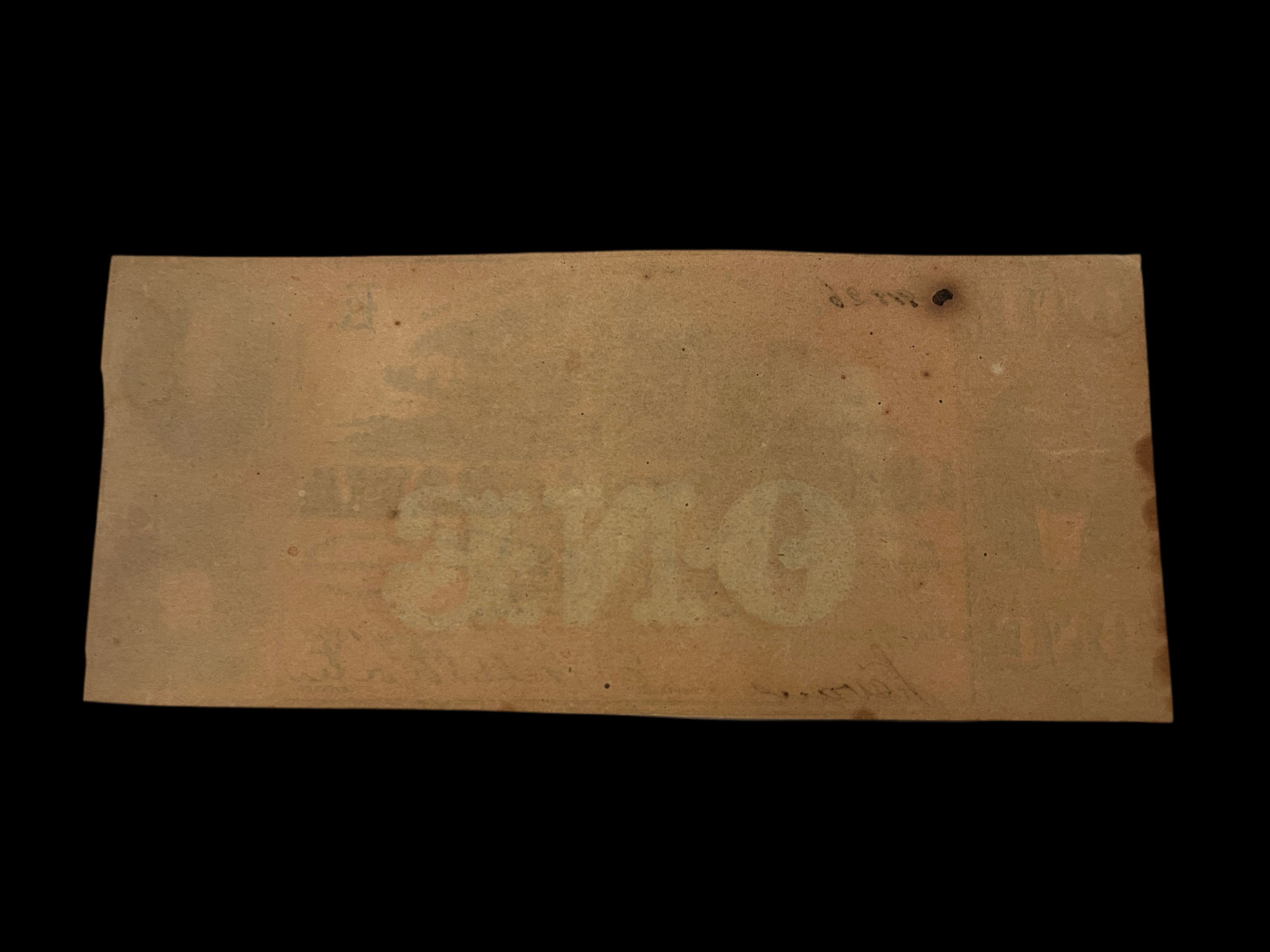 1863 State of Alabama CSA $1 XF-AU