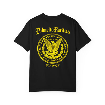 Palmetto Rarities Morgan Dollar Yellow X - Ray Tee - Comfort Colors