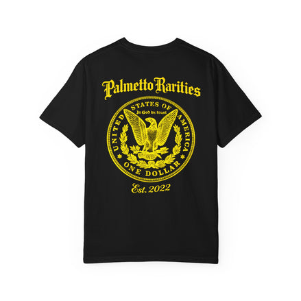 Palmetto Rarities Morgan Dollar Yellow X - Ray Tee - Comfort Colors