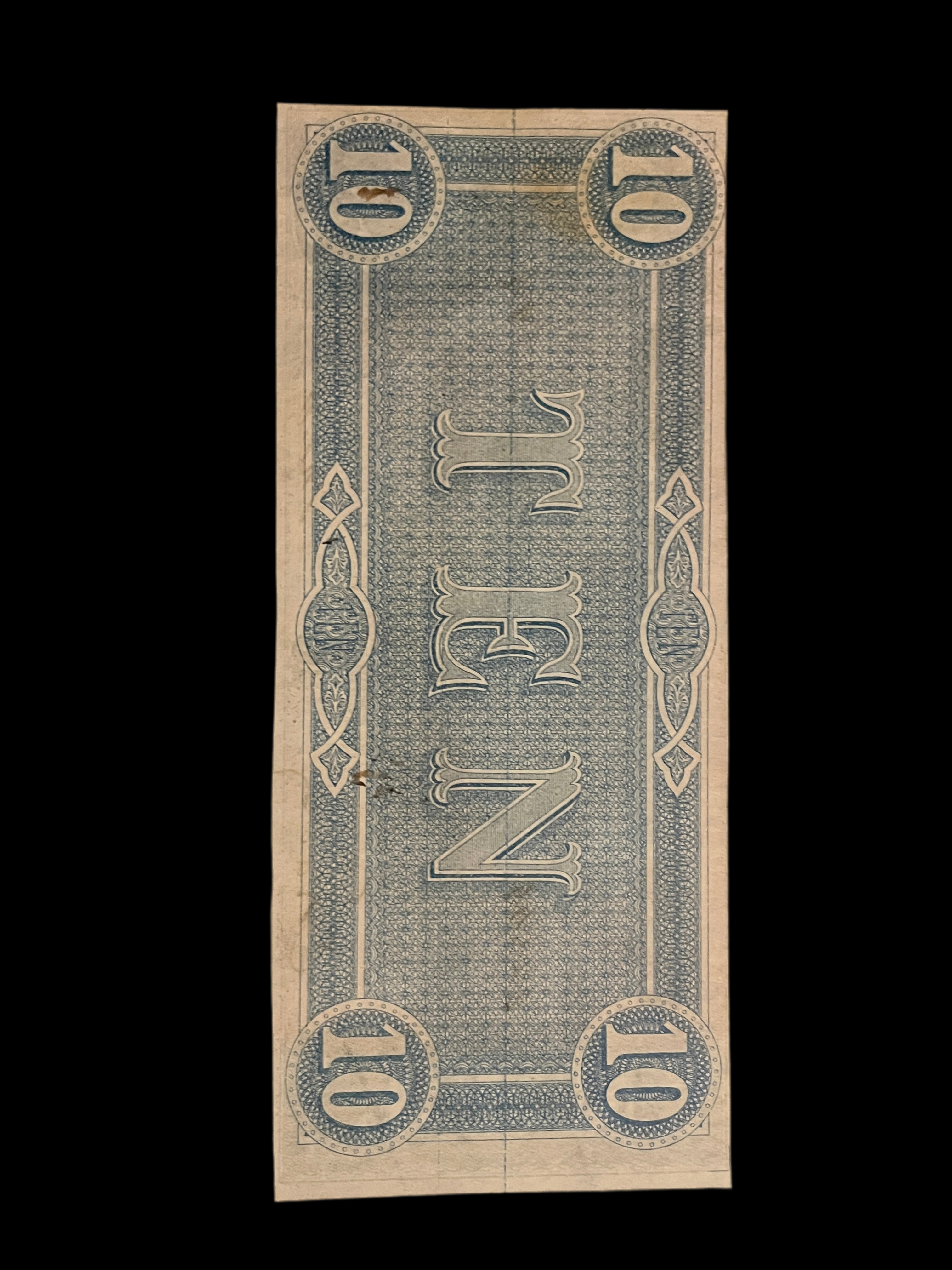 5 Consecutive CSA 10$ 1864 T-68 Notes Gem Mint UNC Ungraded