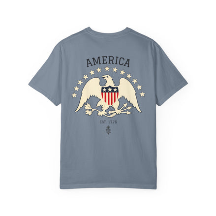 USA 250 1880s American Ship Pennant Eagle Tee