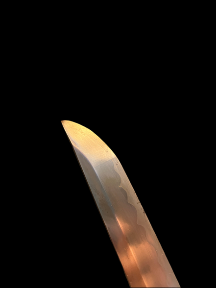 WWII IJA Officers Shin Gunto Katana in Traditional fittings and scabbard Bring back captured in Philippines Dated 1940