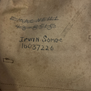 Twice Named WW2 US Gas Mask With Bag