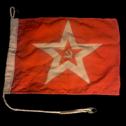 Small 1960s Soviet Naval Jack For High Speed Small Attack Craft.