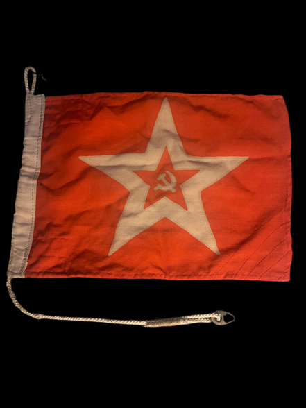 Small 1960s Soviet Naval Jack For High Speed Small Attack Craft.