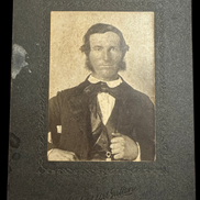 Original Photograph of Maj. John A. Mcfarlane Co. I 34th Virginia Cavalry Battalion, 1st Battalion, Virginia Mounted Rifles CSA