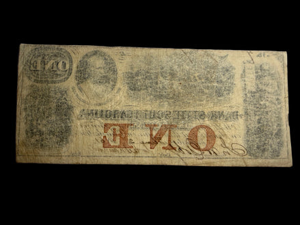 No.7 1861 Bank of the State of South Carolina $1