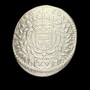 RARE 1676 German States Montfort Silver 15 Kreuzer Johann VIII