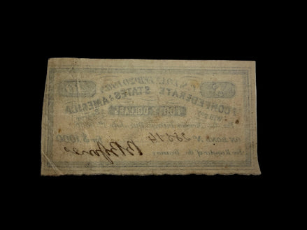 1863 $40 CSA Bond