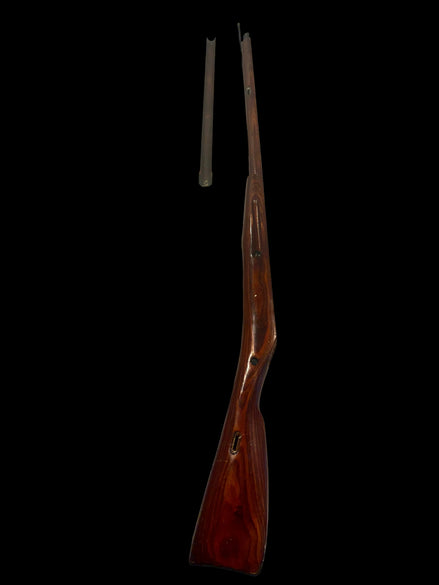 WWII New Deadstock M91/30 Soviet Mosin Nagant Rifle Stock with Wooden Foregrip and Cleaning Rod