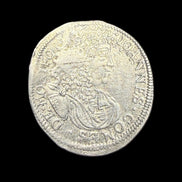 RARE 1676 German States Montfort Silver 15 Kreuzer Johann VIII