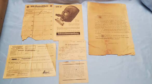 WW2 German Civilian Gas Mask with Original Box