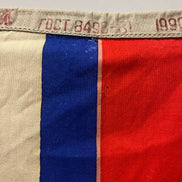 1990 Dated 2-Star Soviet Admiral Flag