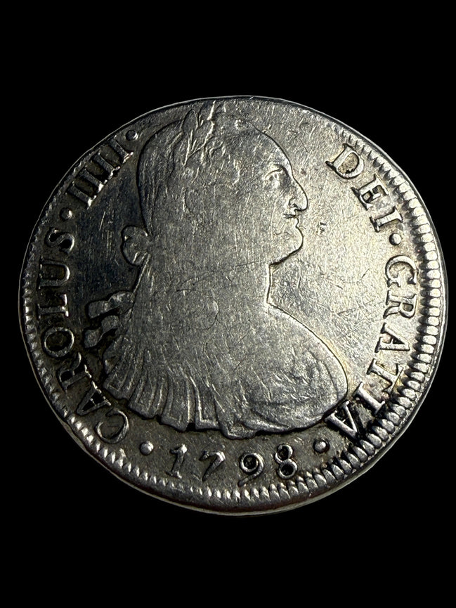 1798 Lima Spanish 8 Reales Charles IV