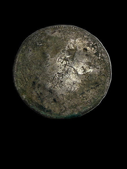 1777? Heavily chop marked 8 Reale