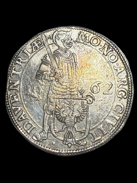 1662 Netherlands City of Deventer Silver Ducat