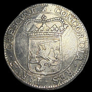 1662 Netherlands City of Deventer Silver Ducat