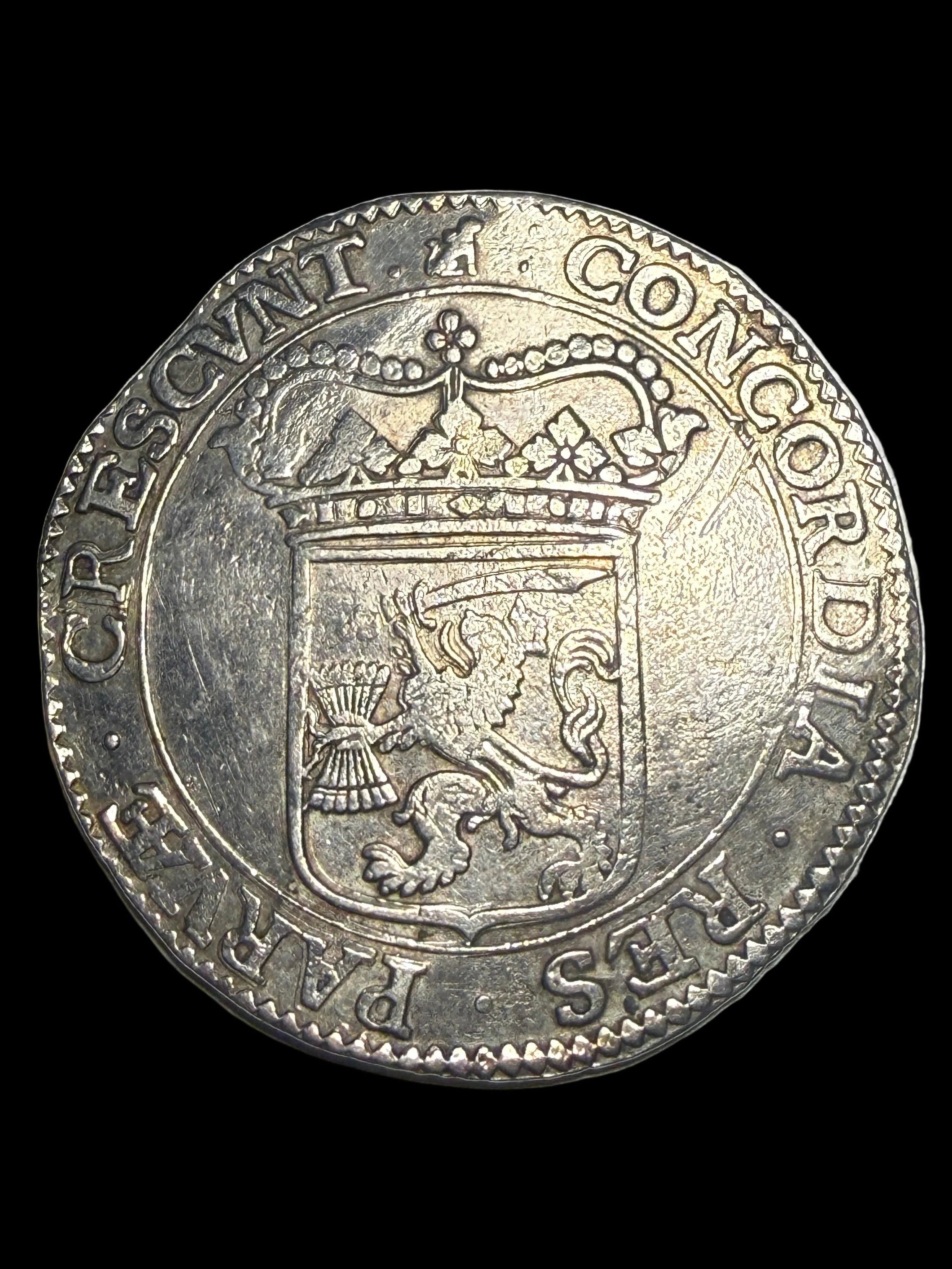 1662 Netherlands City of Deventer Silver Ducat