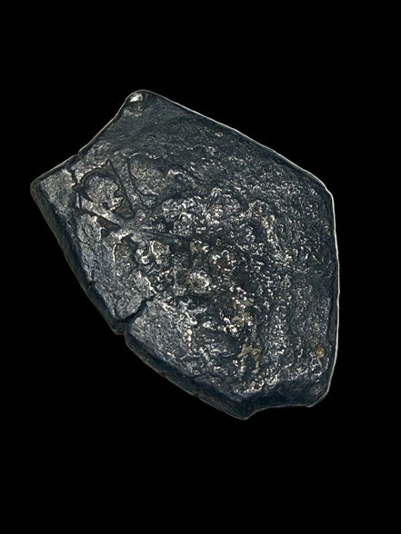 Phillip V 1700s Spanish Silver 4 Reales Cob Possible Sea Salvaged Mexico City