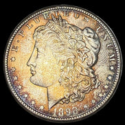 1898-O Morgan Silver Dollar MS Beautiful Toning