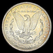 1898-O Morgan Silver Dollar MS Beautiful Toning