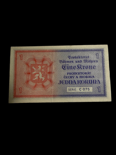 1939-45 Reichsprotectorate of Bohemia and Moravia 1 Koruna