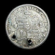 1883 Holed RARE Kingdom of Hawaii Silver Quarter