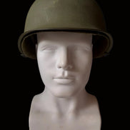 Vietnam M1 Helmet with Partial 1969 Liner