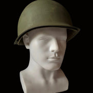 Vietnam M1 Helmet with Partial 1969 Liner